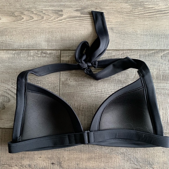 VS Pink triangle push up swim top-small - Picture 4 of 7